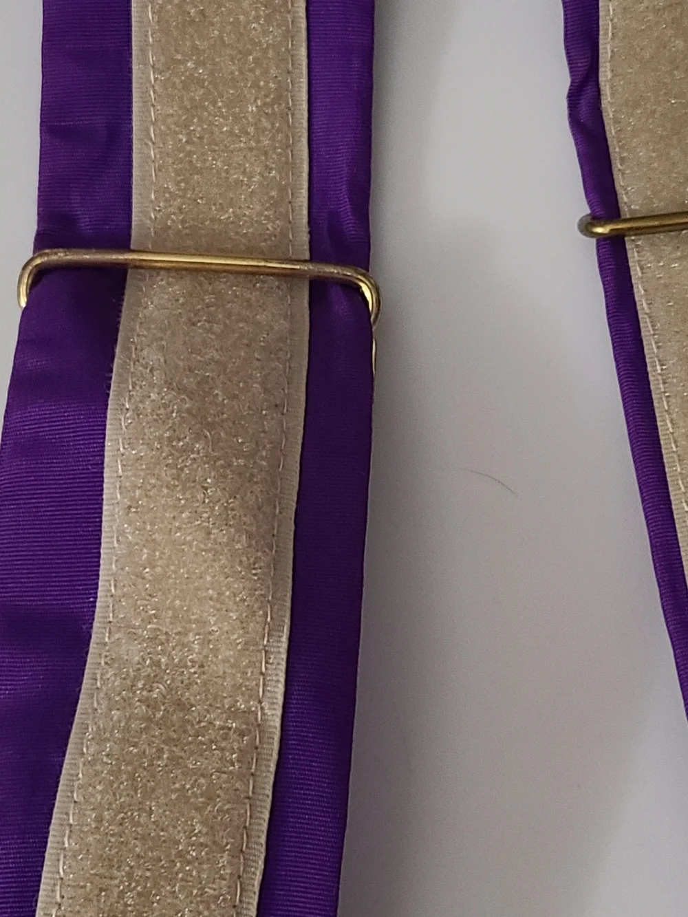 Vintage 80's Belt Adjustable Runway Estate Purple Euc